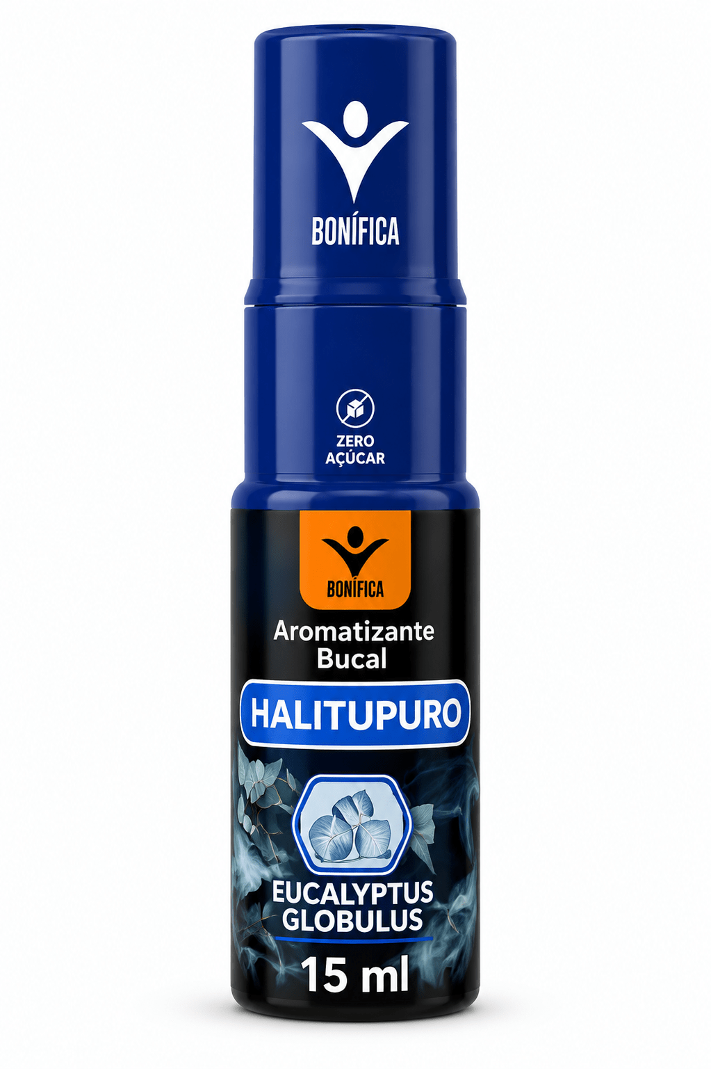 Halitupuro Bonífica 15ml – Aromatizante Bucal com Óleo Essencial de Eucalipto (Zero Açúcar) - vittamartins