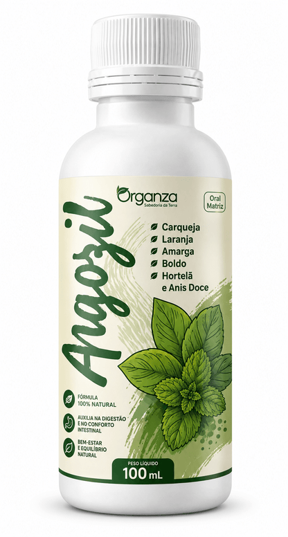 Amargozil Organza 100ml – O Aliado Digestivo Prático para o Seu Dia a Dia (Organza) - vittamartins