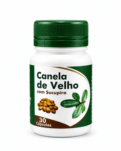 Canela de Velho com Sucupira – Blend de Ervas para Bem-Estar Corporal (30 Cápsulas) - vittamartins