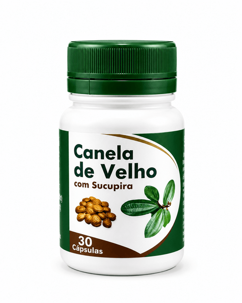 Canela de Velho com Sucupira – Blend de Ervas para Bem-Estar Corporal (30 Cápsulas) - vittamartins