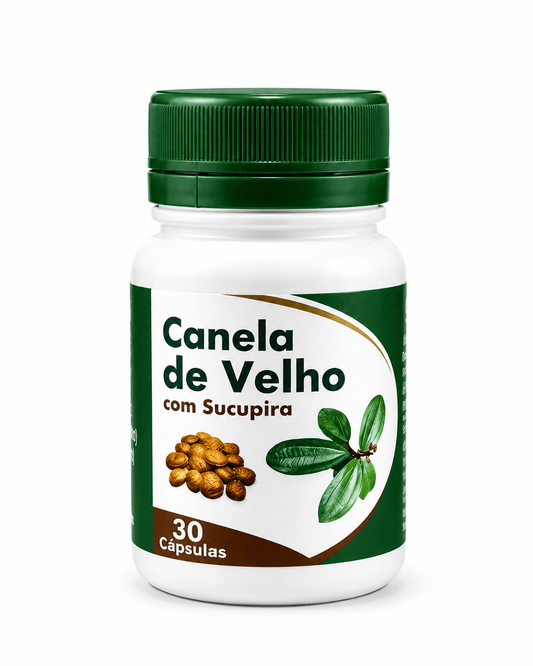 Canela de Velho com Sucupira – Blend de Ervas para Bem-Estar Corporal (30 Cápsulas) - vittamartins