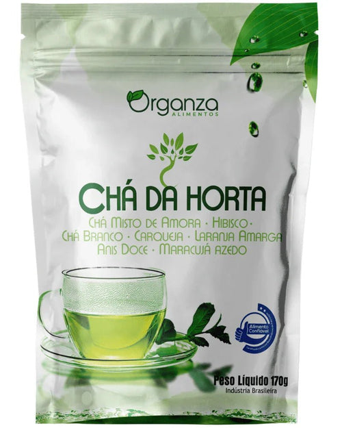 Chá da Horta (Organza Alimentos) 170g – Seca Barriga, Detox, Menopausa e Ansiedade - vittamartins