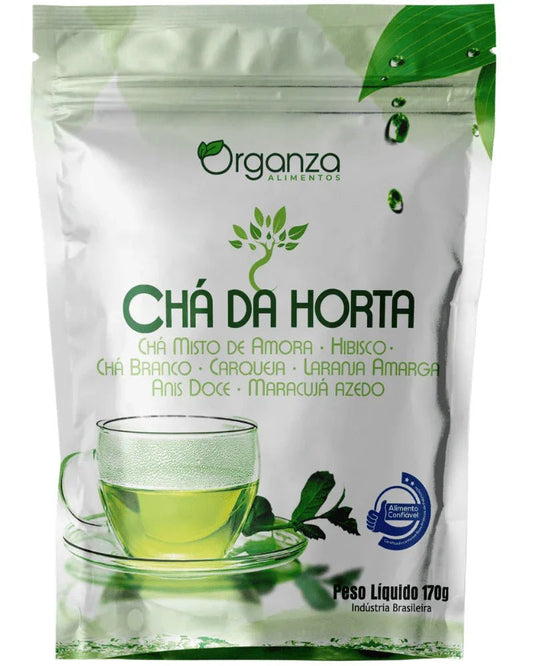 Chá da Horta (Organza Alimentos) 170g – Seca Barriga, Detox, Menopausa e Ansiedade - vittamartins