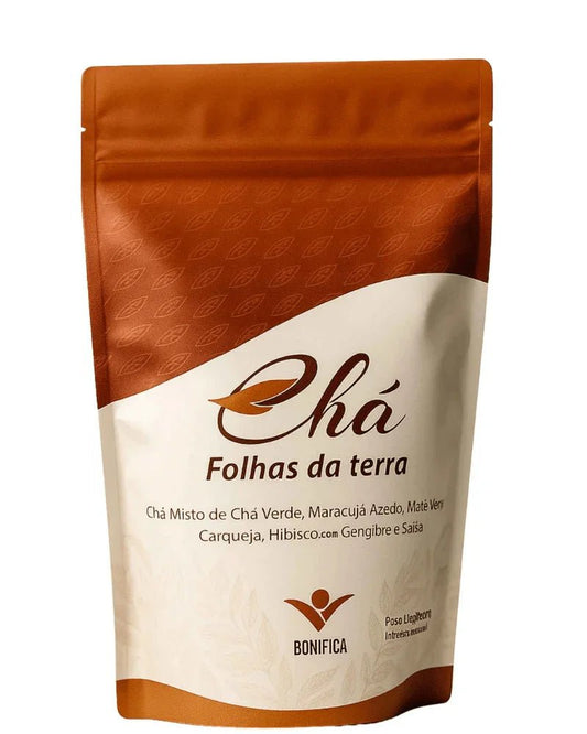 Chá Folhas da Terra (Bonifica) – Seca Barriga, Detox Intenso e Energia (Vitadrop) - vittamartins