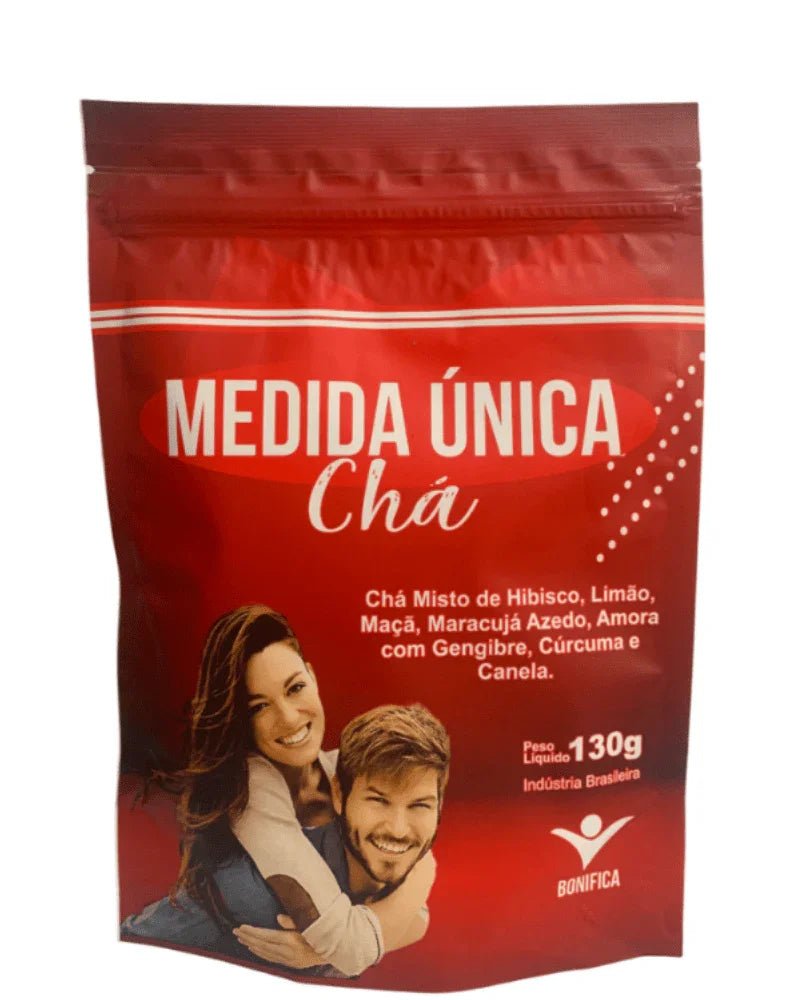 Chá Medida Única 130g (Bonifica) – Ação Anti-inflamatória, Termogênico e Seca Barriga (Vitadrop) - vittamartins