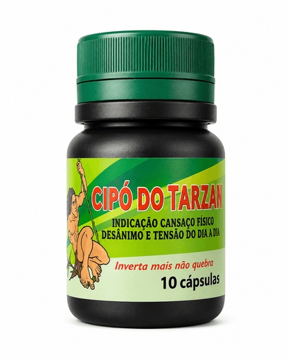 Cipó do Tarzan – Suplemento de Energia e Vigor (10 Cápsulas) - vittamartins