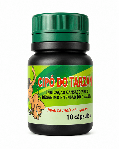 Cipó do Tarzan – Suplemento de Energia e Vigor (10 Cápsulas) - vittamartins