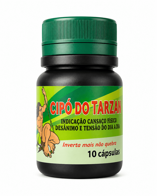 Cipó do Tarzan – Suplemento de Energia e Vigor (10 Cápsulas) - vittamartins