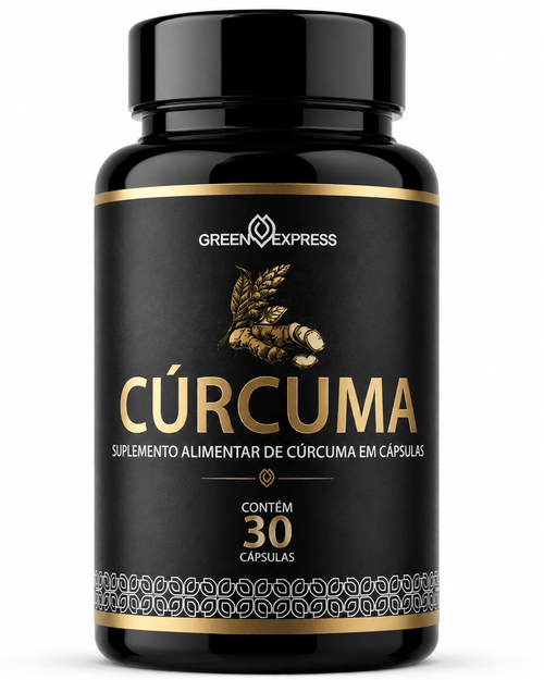 Cúrcuma Green Express 30 Cápsulas – A Melhor Vitamina para Fortificar sua Imunidade e Reduzir Inflamações - vittamartins