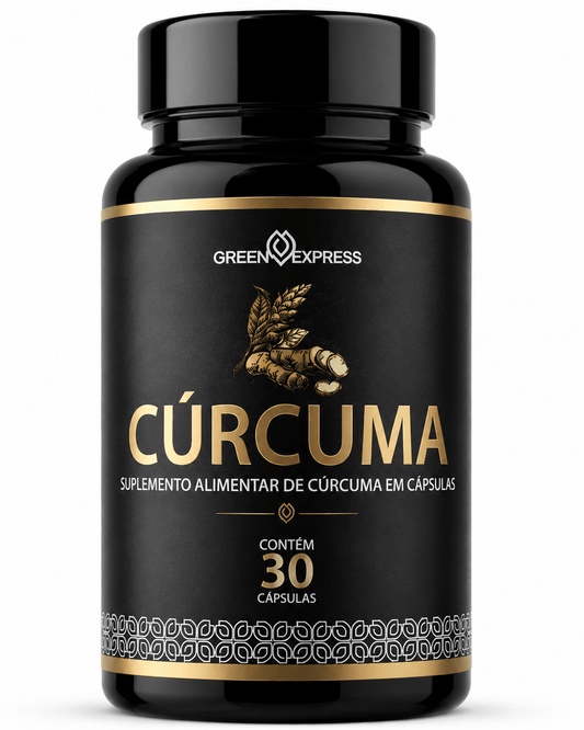Cúrcuma Green Express 30 Cápsulas – A Melhor Vitamina para Fortificar sua Imunidade e Reduzir Inflamações - vittamartins