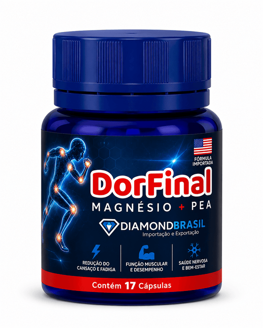 DorFinal – Composto Avançado de Magnésio e PEA para Alívio de Desconfortos Físicos e Tensão Muscular - vittamartins