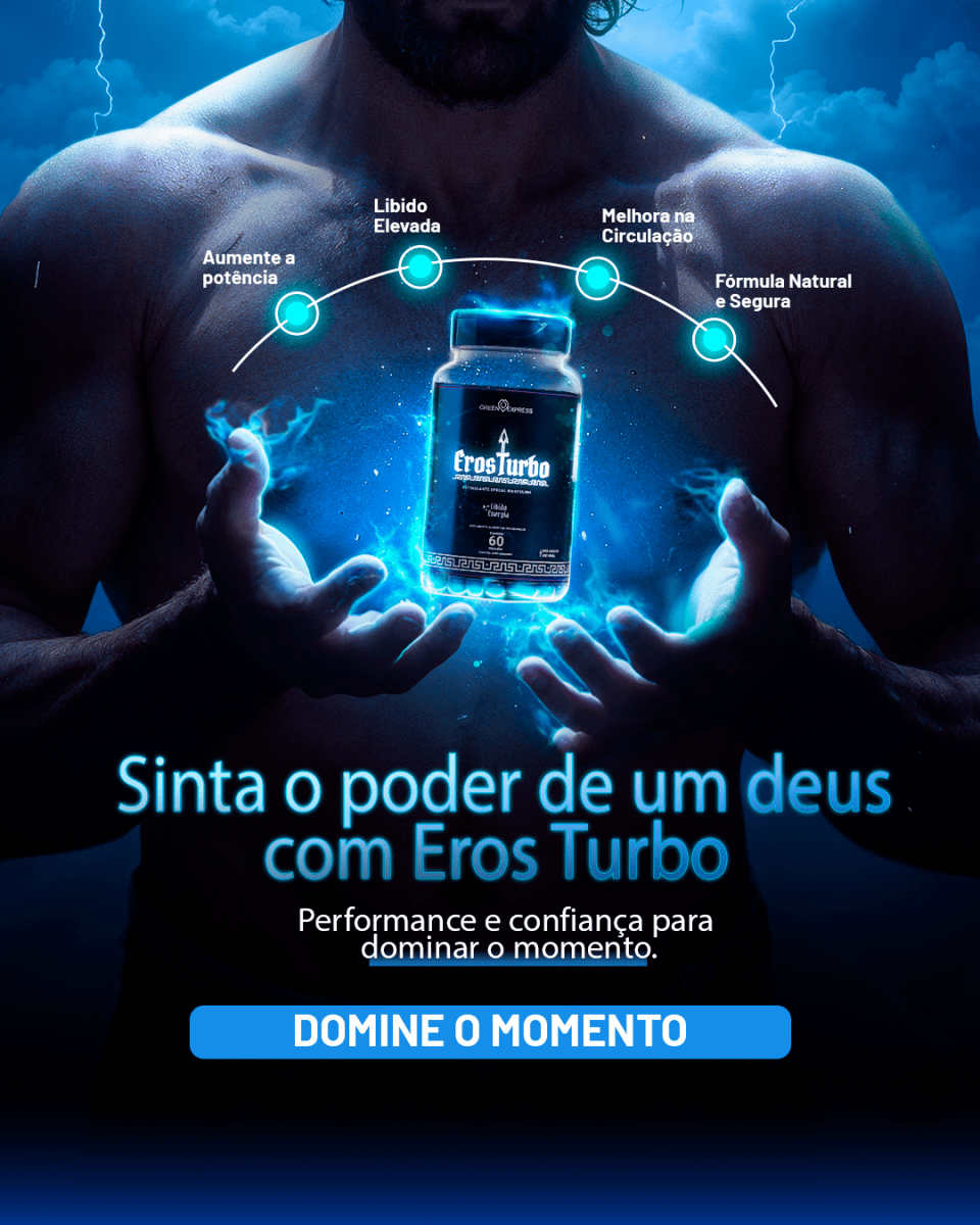 Eros Turbo Green Express 60 Cápsulas – Estimulante Sexual Masculino para Alta Performance, Libido e Energia - vittamartins