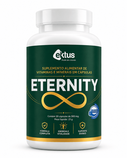 Eternity Ektus – Complexo de 4 Magnésios, Cúrcuma, Cálcio, Vitamina D e K2 (Ektus) - vittamartins