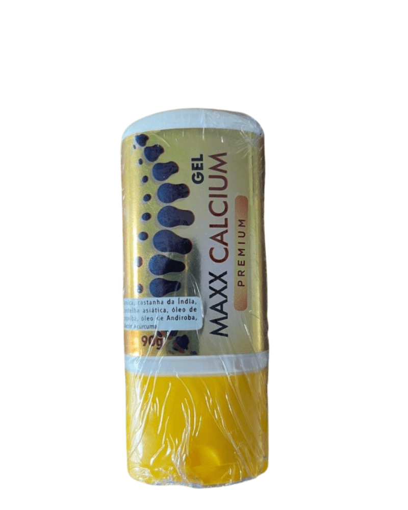Gel Maxx Calcium Premium 90g – Composto de Arnica, Castanha da Índia e Cúrcuma para Alívio e Bem-Estar - vittamartins