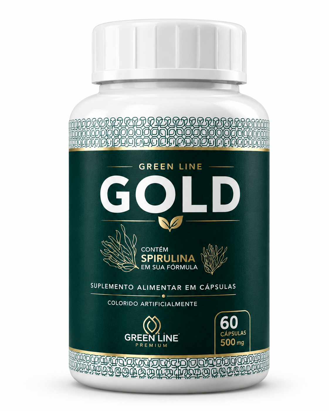 Gold Green Line – Suplemento com Picolinato de Cromo e Spirulina: Controle a Compulsão por Doces e Melhore seu Metabolismo - vittamartins