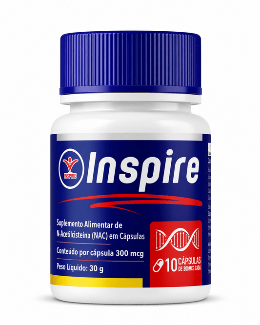Inspire Bonífica – Suplemento de N-acetilcisteína (NAC) para Proteção Celular e Saúde Respiratória - vittamartins