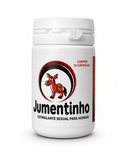 Jumentinho – Estimulante Masculino (12 Cápsulas) - vittamartins
