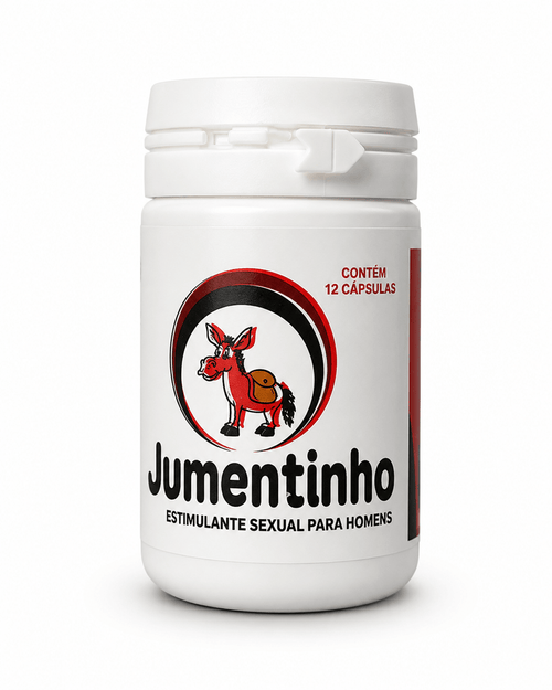 Jumentinho – Estimulante Masculino (12 Cápsulas) - vittamartins