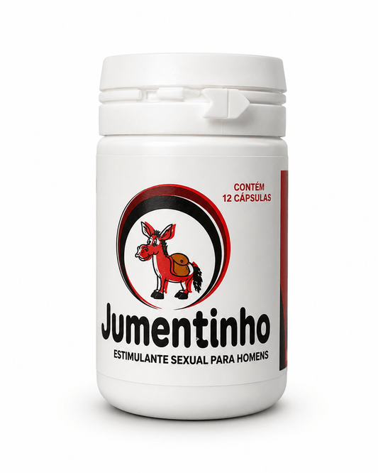 Jumentinho – Estimulante Masculino (12 Cápsulas) - vittamartins