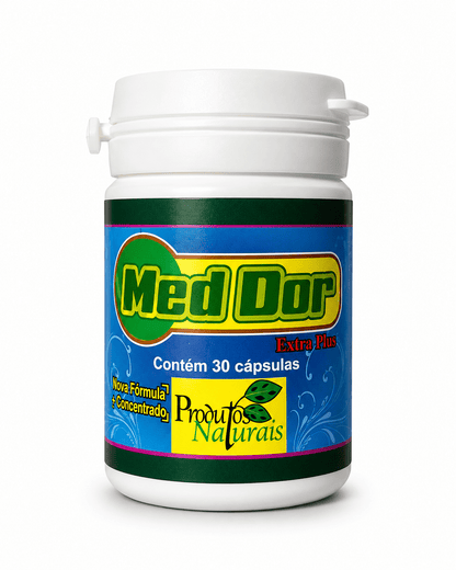 Med Dor Extra Plus – Composto de Ervas e Minerais (30 Cápsulas) - vittamartins