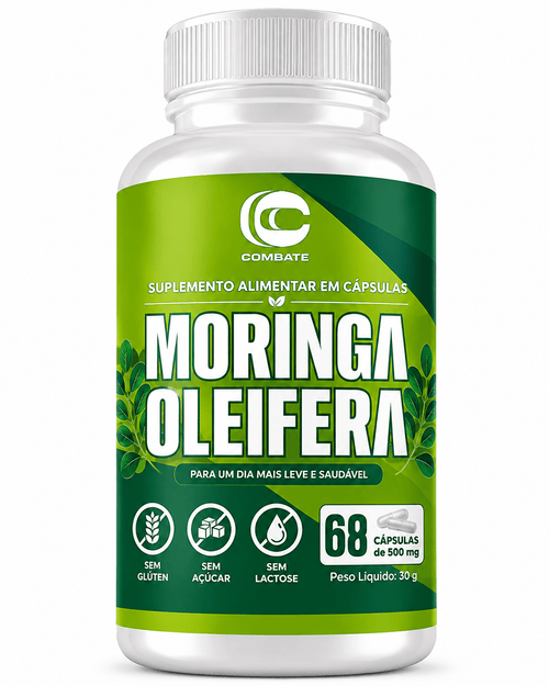 Moringa Oleífera 60 Cápsulas (Combate) – Superalimento, Imunidade e Nutrição Completa (Vitadrop) - vittamartins