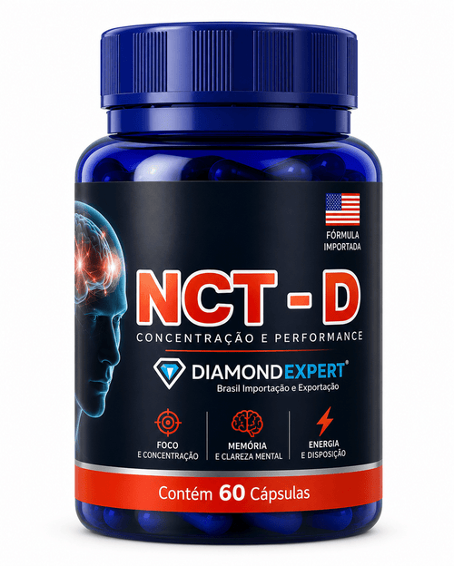 NZT-D Diamond Expert 60 Cápsulas – Nootrópico de Alta Performance para Foco, Memória e Energia Mental - vittamartins
