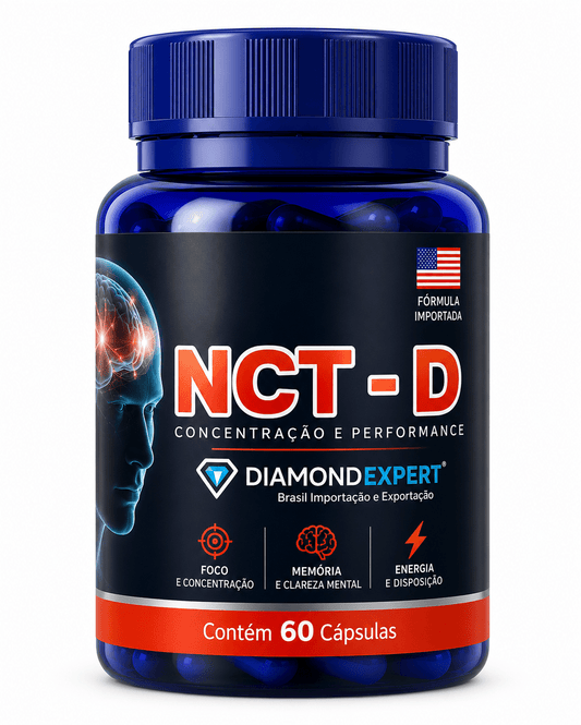 NZT-D Diamond Expert 60 Cápsulas – Nootrópico de Alta Performance para Foco, Memória e Energia Mental - vittamartins