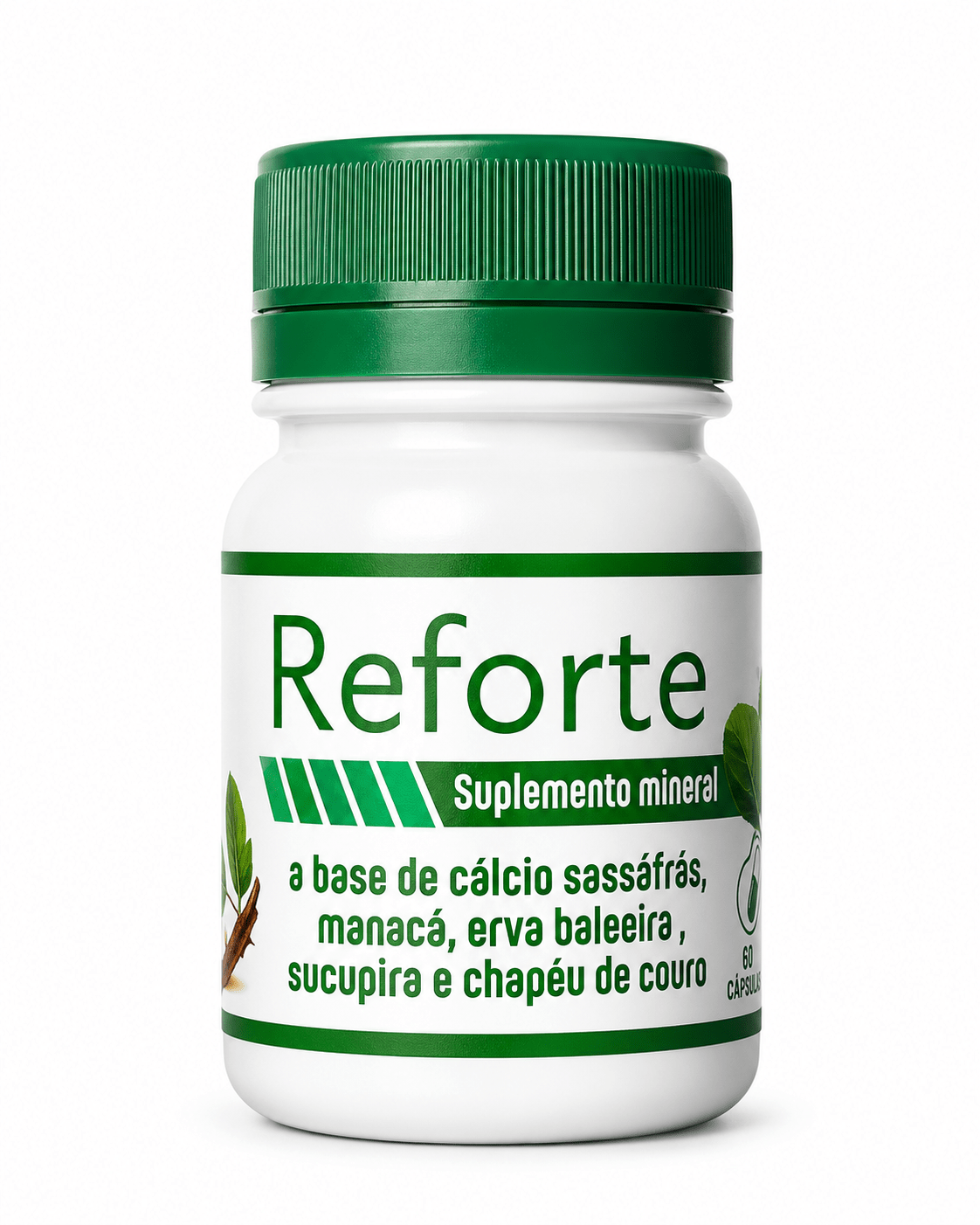 Reforte – Suplemento Mineral e de Ervas (15 Cápsulas) - vittamartins