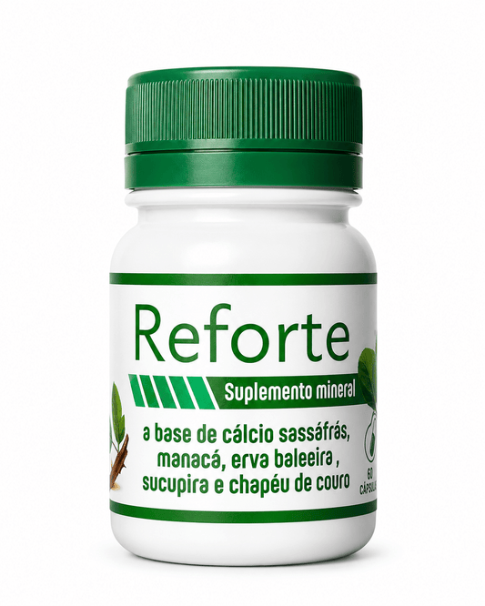 Reforte – Suplemento Mineral e de Ervas (15 Cápsulas) - vittamartins
