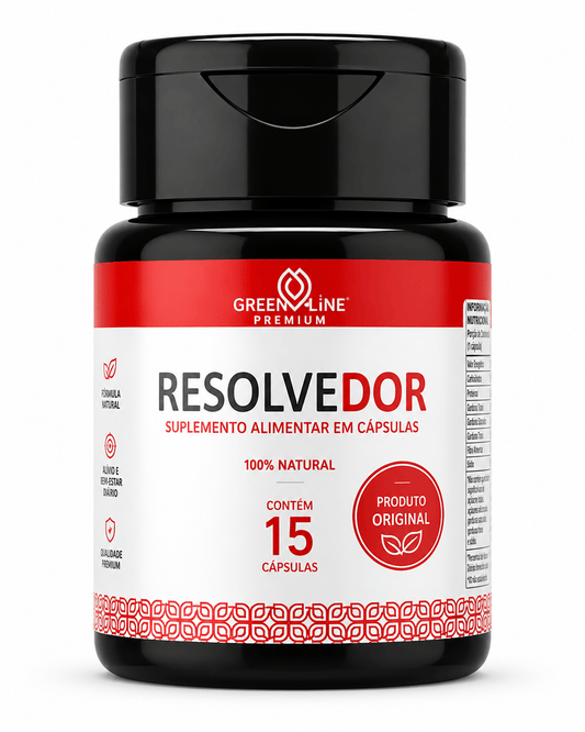 Resolvedor Green Line Premium (15 Cápsulas) – Suporte Completo para Ossos, Articulações, Músculos e Imunidade - vittamartins