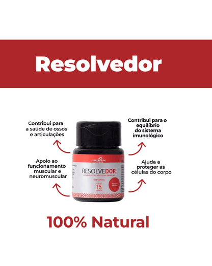 Resolvedor Green Line Premium (15 Cápsulas) – Suporte Completo para Ossos, Articulações, Músculos e Imunidade - vittamartins