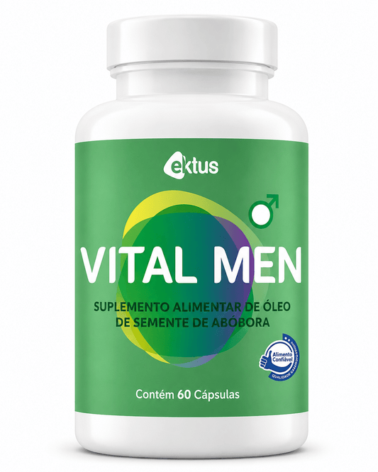 Vital Men Ektus 60 Cápsulas – Suporte à Saúde Masculina e Vitalidade (Ektus) - vittamartins